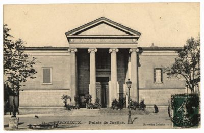 AD 24 - Périgueux - Palais de justice, 2 Fi 1551