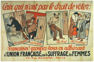 L'Union française pour le suffrage des femmes