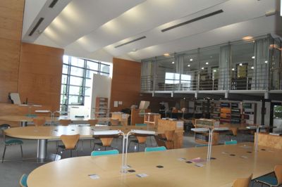 Salle de lecture des Archives de la Dordogne