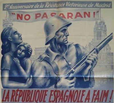 affiche "No pasaran" - 11  Fi 23
